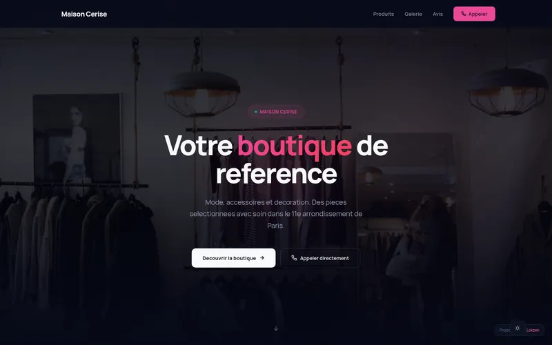 Boutique & Commerce